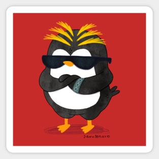 Sid the Rockhopper Penguin Sticker